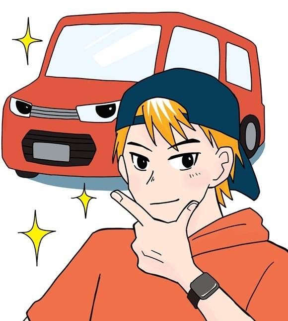 「マイカー」（イラスト）