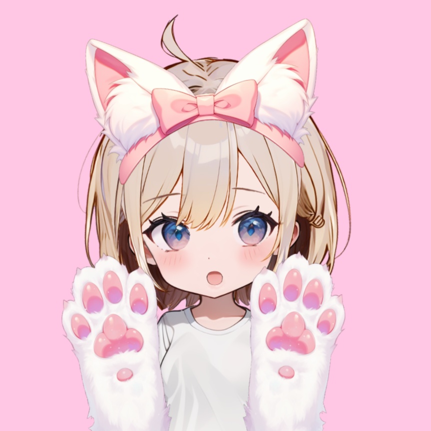 【Live2D素材】NekoTwins - Sweet & Dark 【猫耳素材】