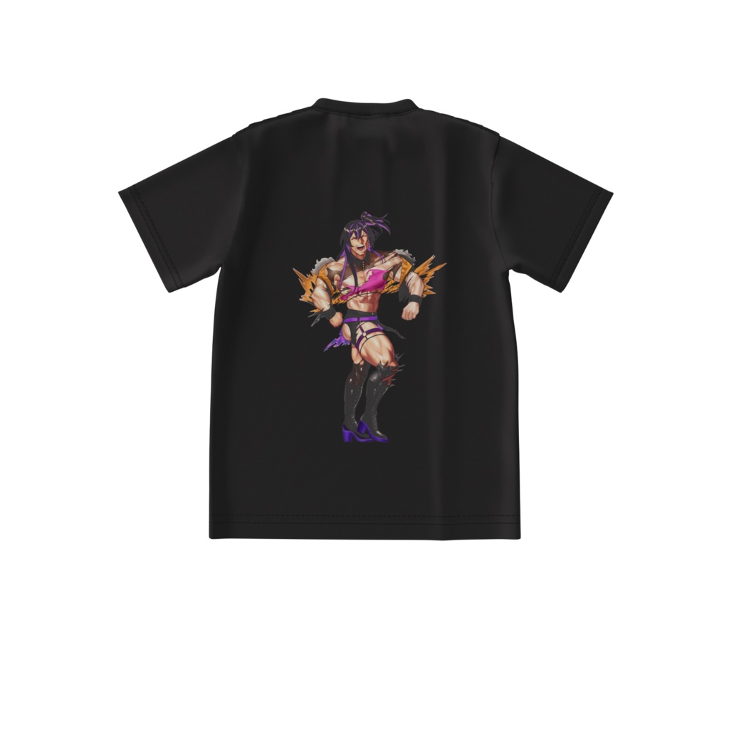 UzuMe魔除けビッグシルエットTシャツ(Power)