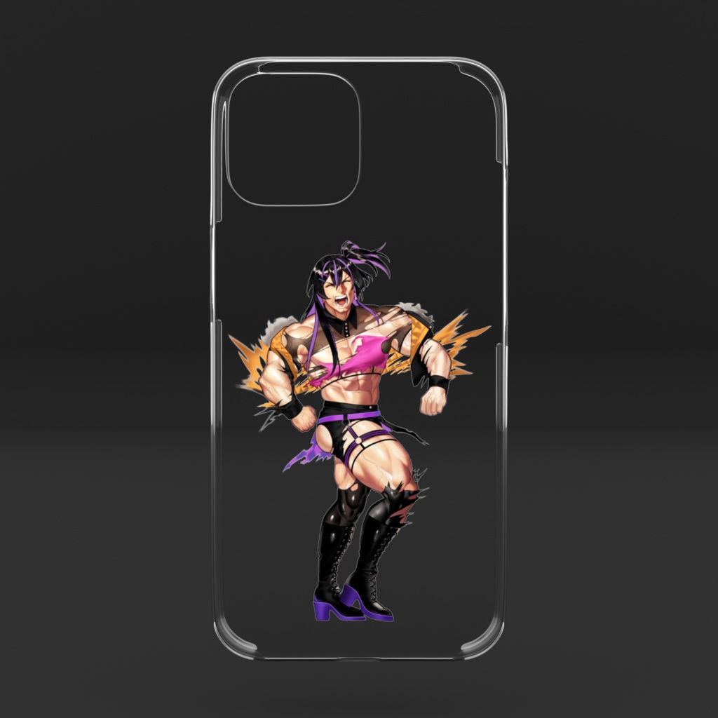 UzuMe魔除けクリアiPhoneケース-iPhone16(Power)