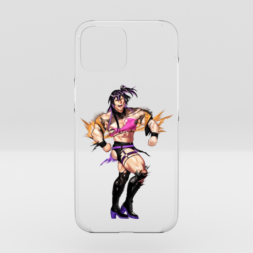 UzuMe魔除けクリアiPhoneケース-iPhone16(Power)