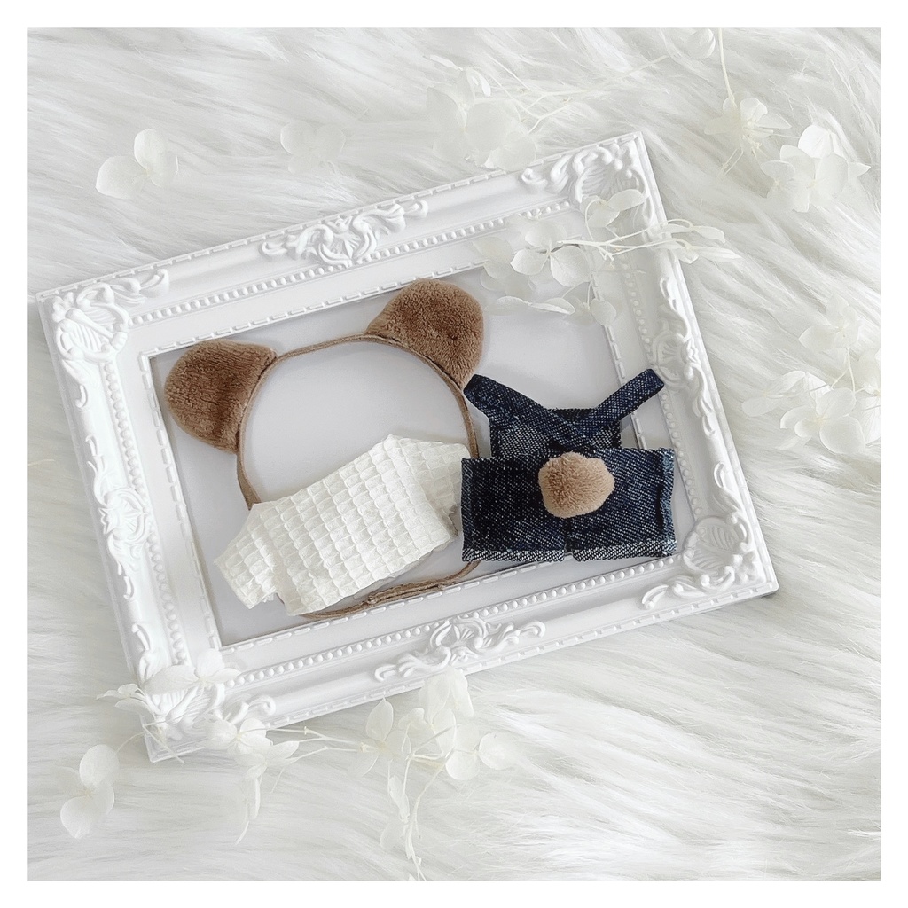 なりきりくまちゃんサロペ