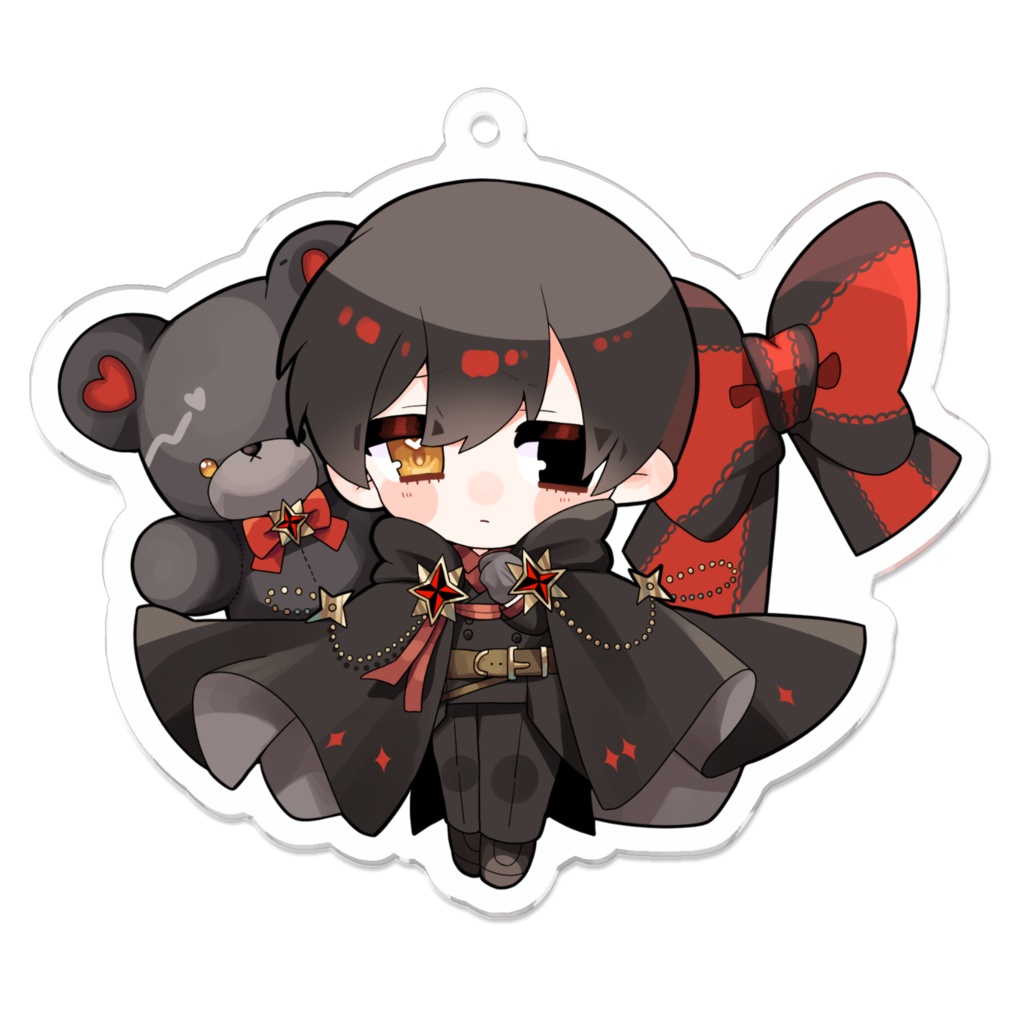 ふわきらくまちゃんアクキー エリック