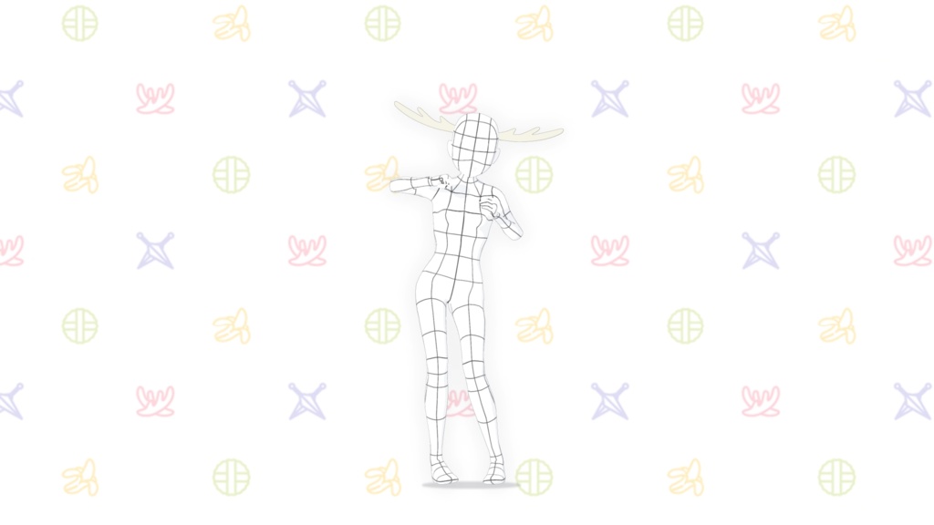 TVアニメ「しかのこのこのここしたんたん」ダンスモーションデータ