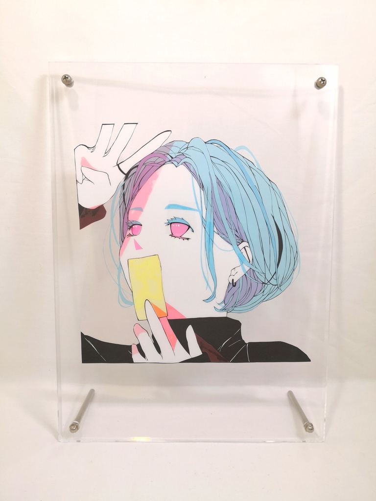 切り絵『ショートボブ』