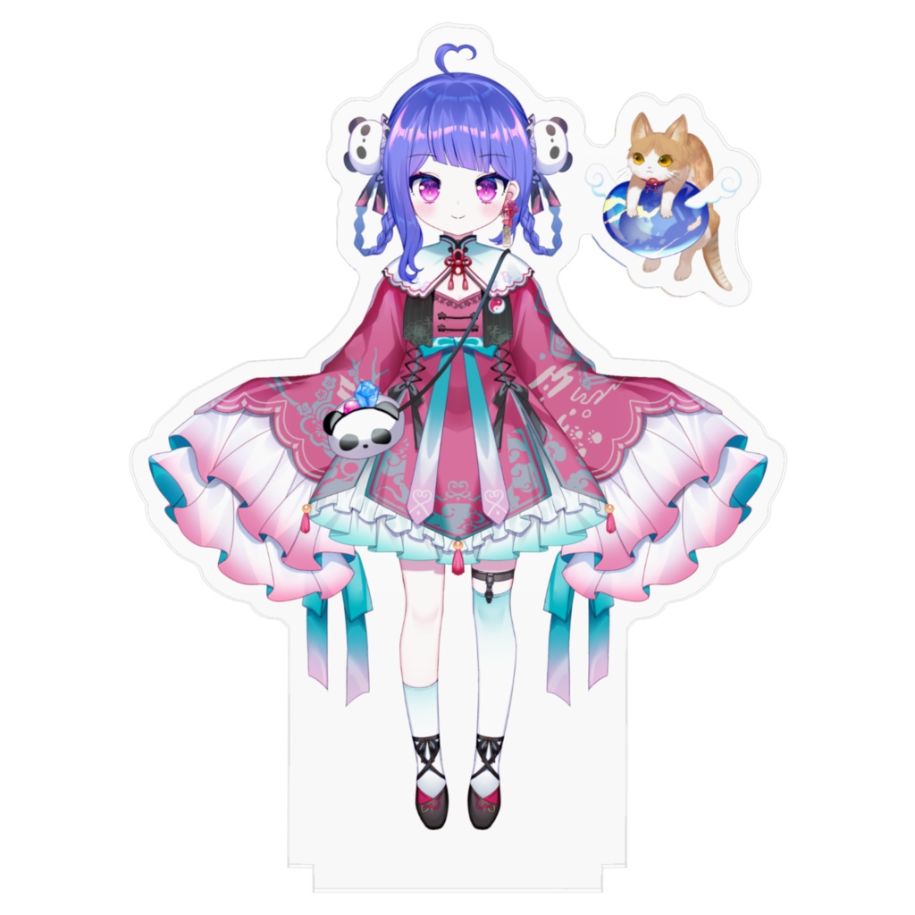 あくりるふぃぎゅあ🦈チャイナ衣装通常『ラヴカ・ラピス』