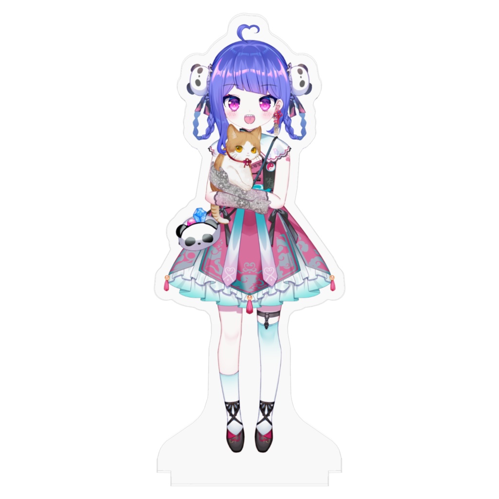 あくりるふぃぎゅあ🦈チャイナ衣装ちくわ抱っこ『ラヴカ・ラピス』