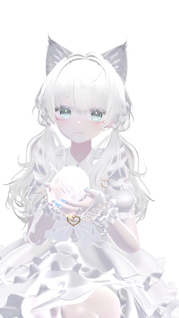 ちょこんと可愛いモチーフ入りゆめかわメイクテクスチャ【VRChat用】