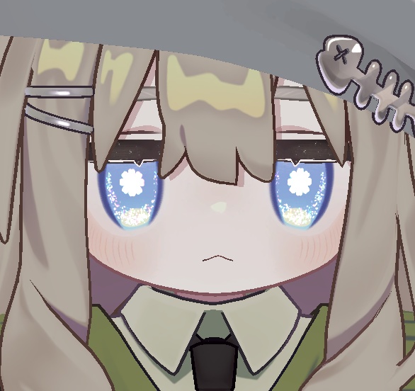 きらめく魔法の瞳『Primistella』シリーズpure Heart♡&フラワー eye texture