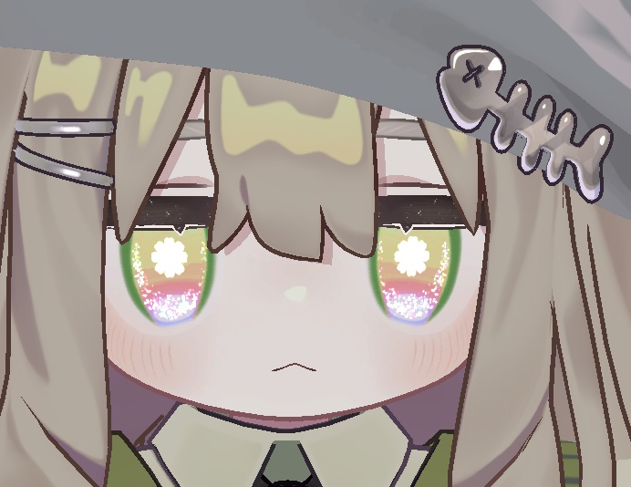 きらめく魔法の瞳『Primistella』シリーズpure Heart♡&フラワー eye texture