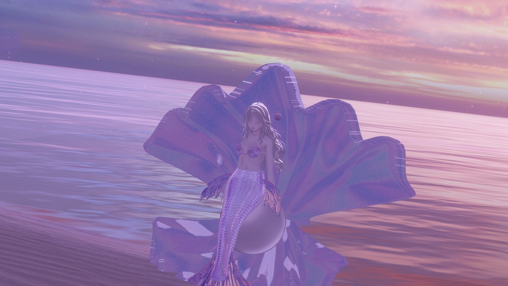 SALEïŒðð Mermaid Shell Float - ã·ã§ã«é£²ã¿ããïŒ - ðžðº