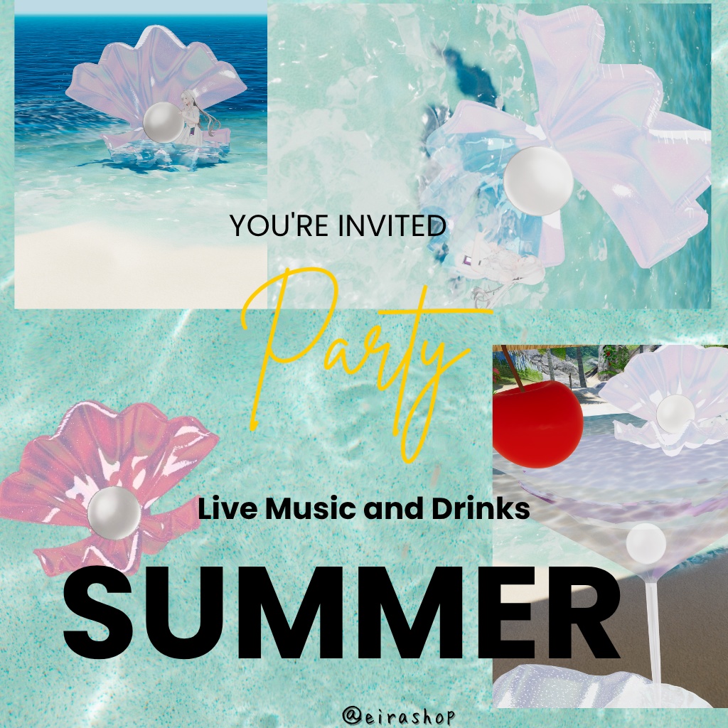 SALEïŒðð Mermaid Shell Float - ã·ã§ã«é£²ã¿ããïŒ - ðžðº