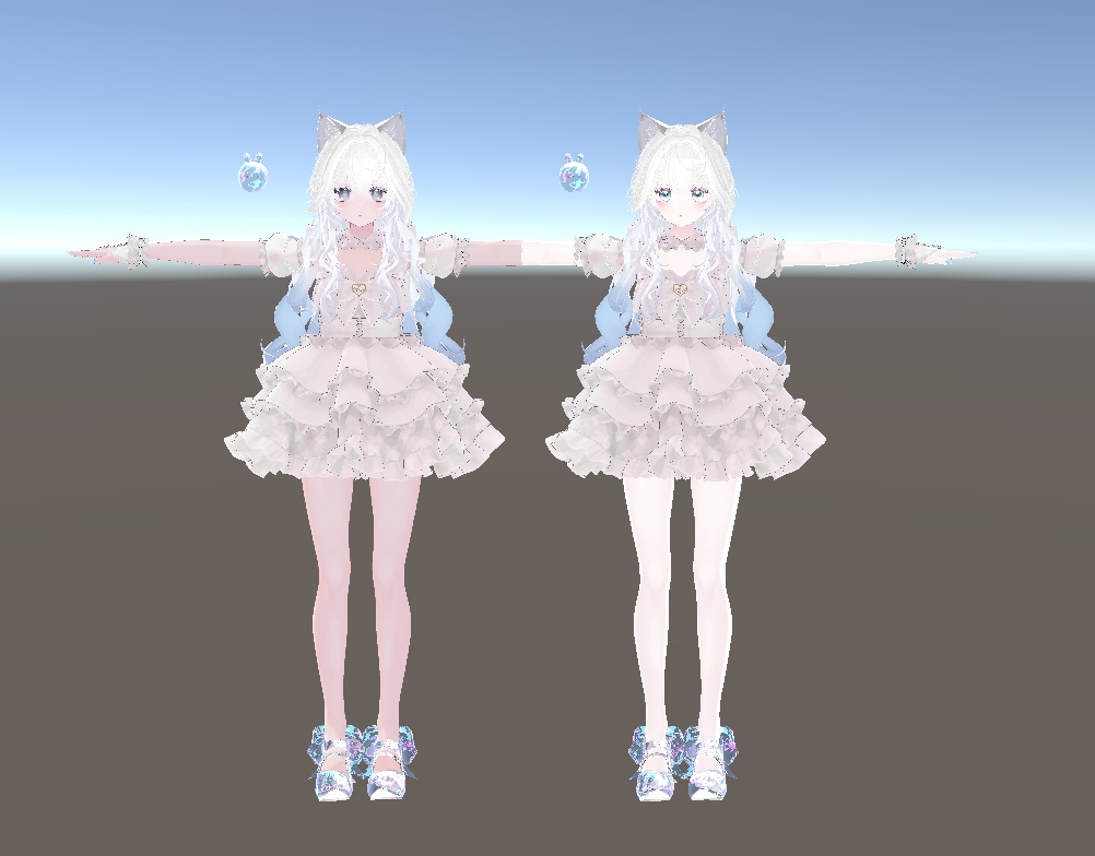Snow White Frosty Skin白雪ほわ肌トーンアップtexture