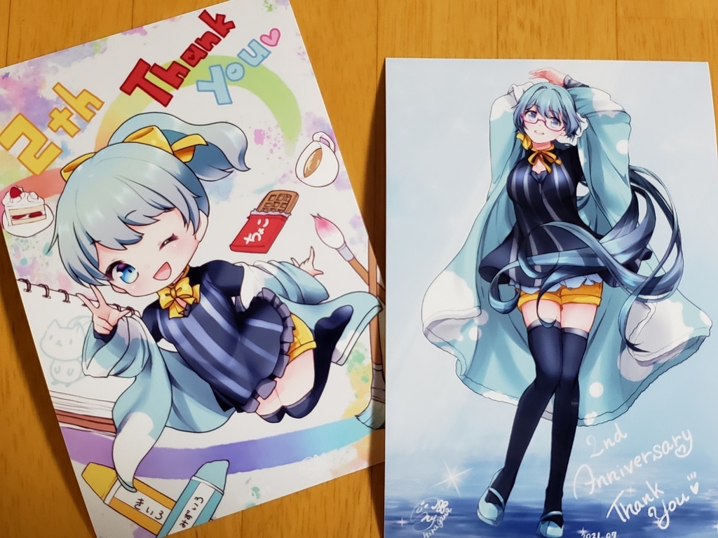 【2周年特別企画】A5リングノート・シール・ポストカードセット(無地)