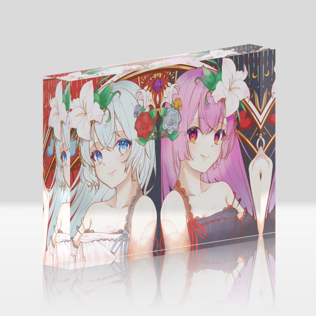 4周年記念 アクリルブロック
