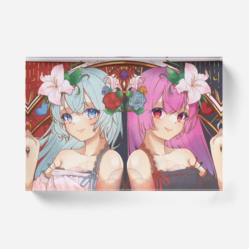 4周年記念 アクリルブロック