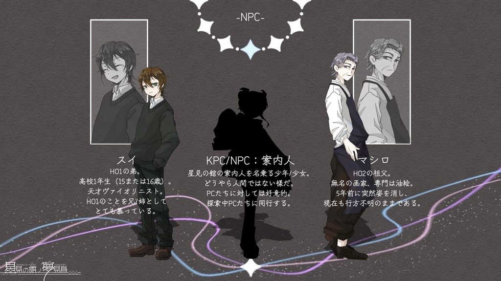 【CoCシナリオ】星見の館ノ夢見鳥【期間限定無料版】