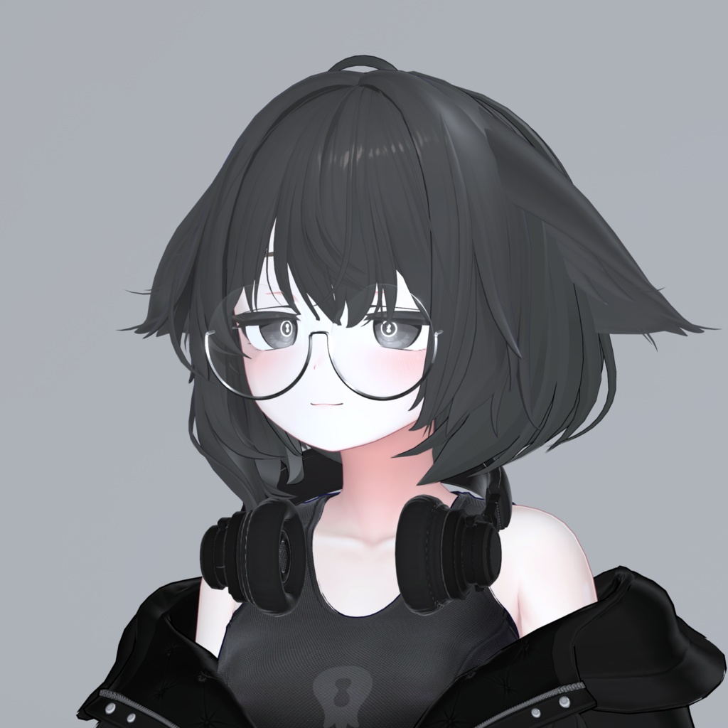 ワイヤーグラス レンズ【VRChat対応】