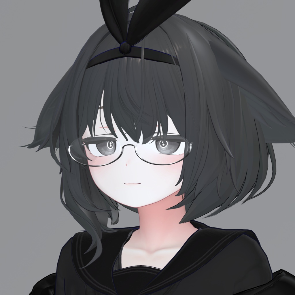 ワイヤーグラス リムジン+レンズ【VRChat対応】