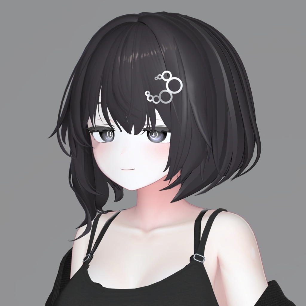 お月さまのピン【VRChat対応】