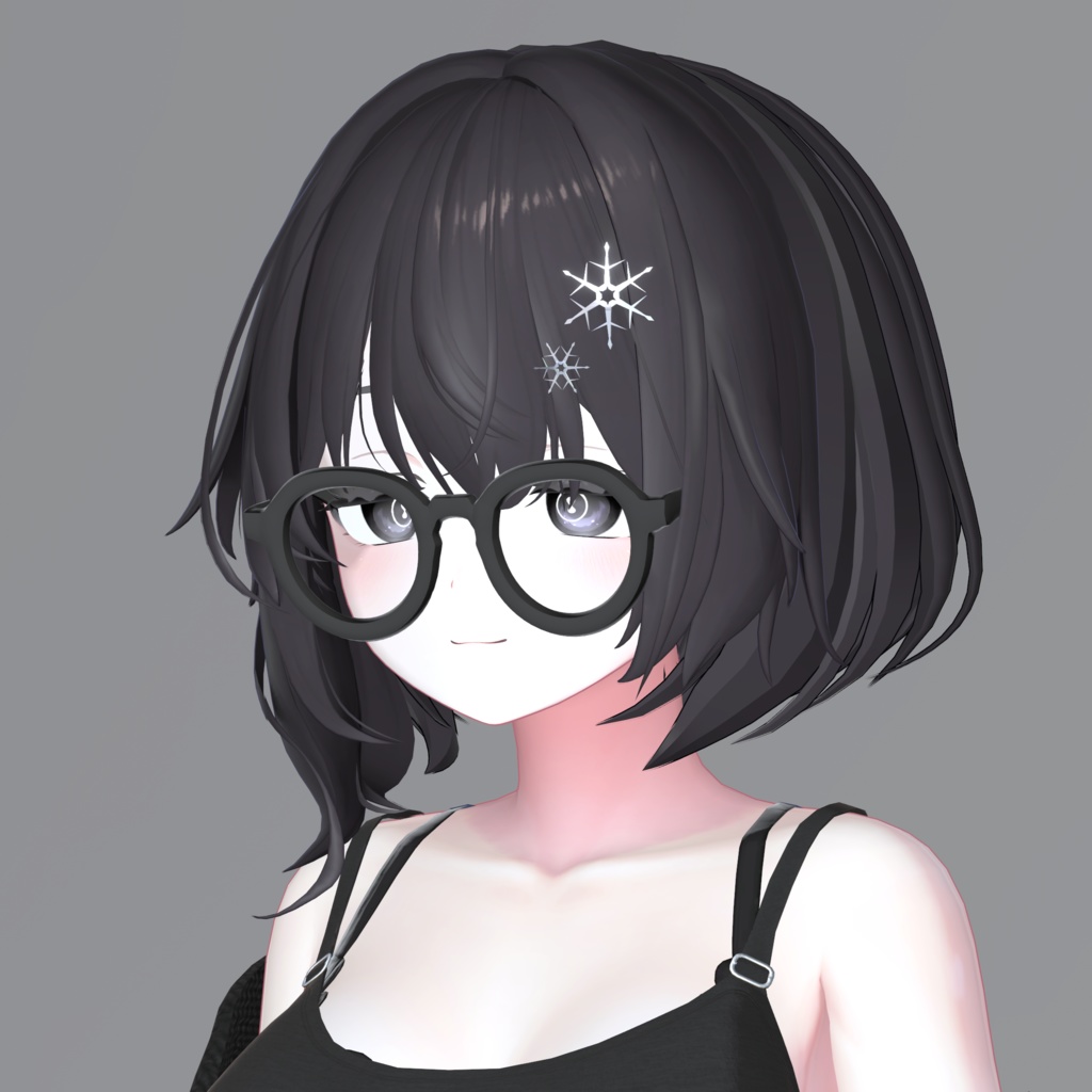 雪のピン【VRChat対応】