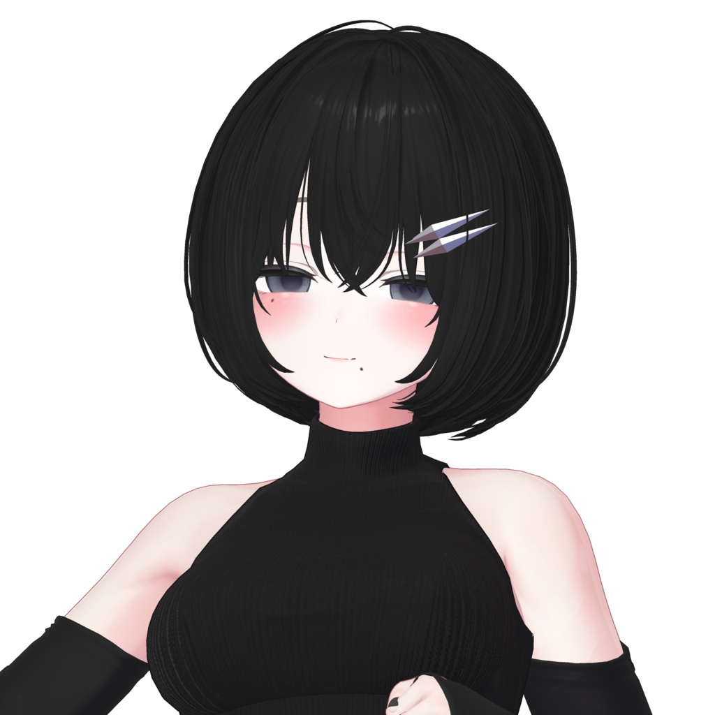 銀爪のピン【VRChat対応】