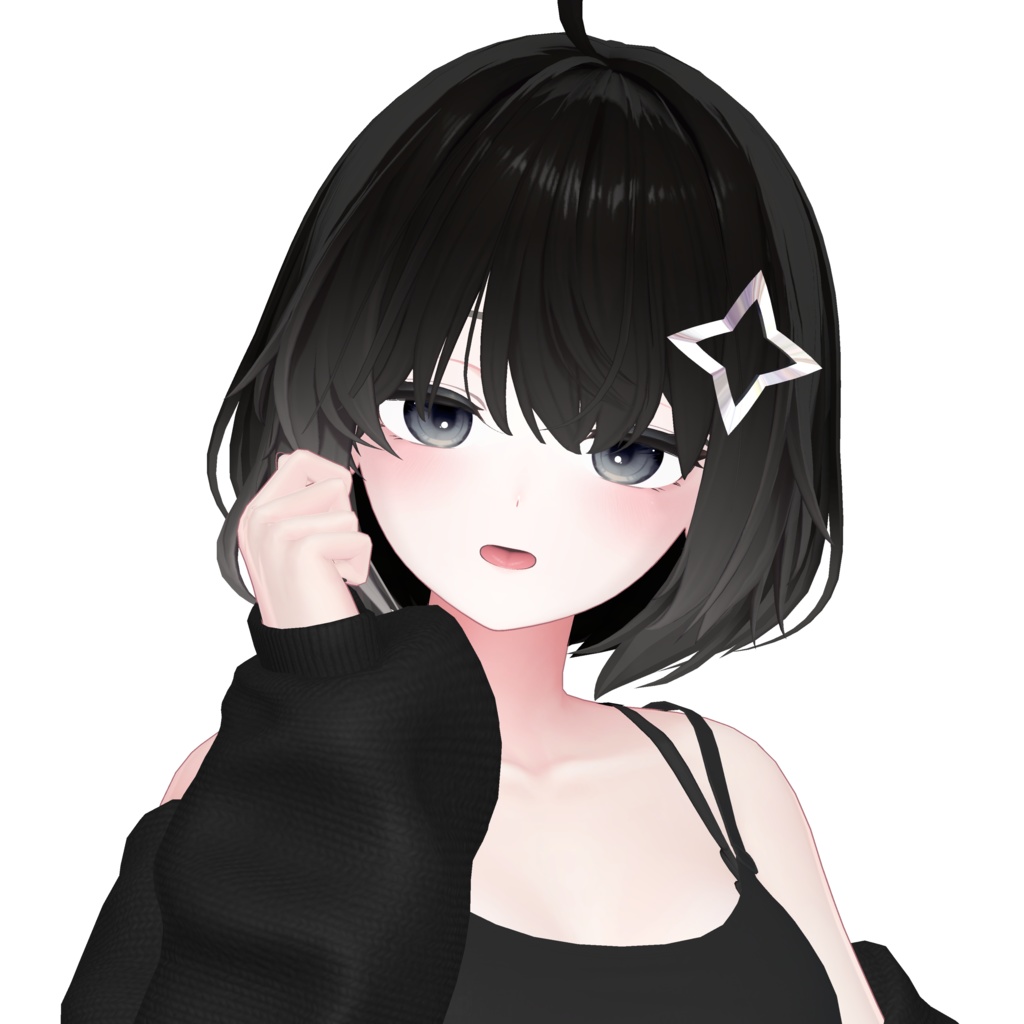星のピン【VRChat対応】