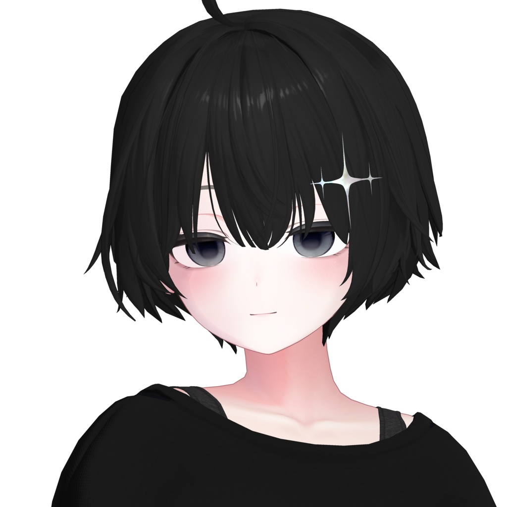 ティアラのピン２【VRChat対応】