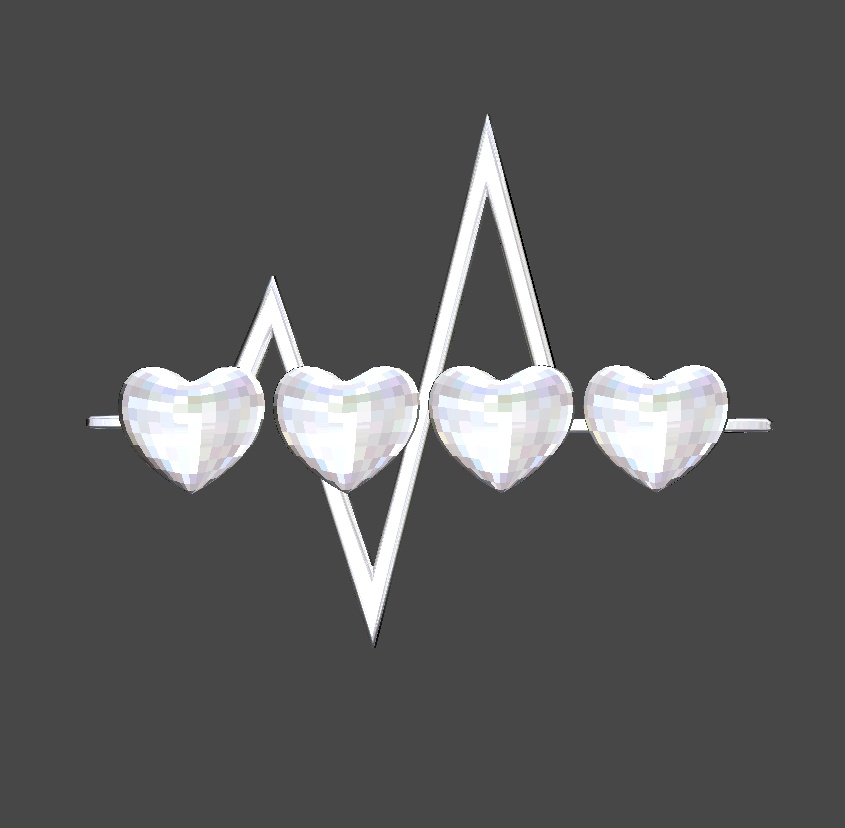 心電クリップ2【VRChat対応】