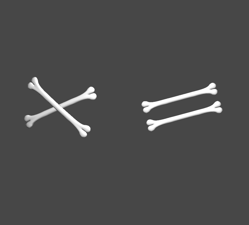 ほねほねヘアピンセット【VRChat対応】