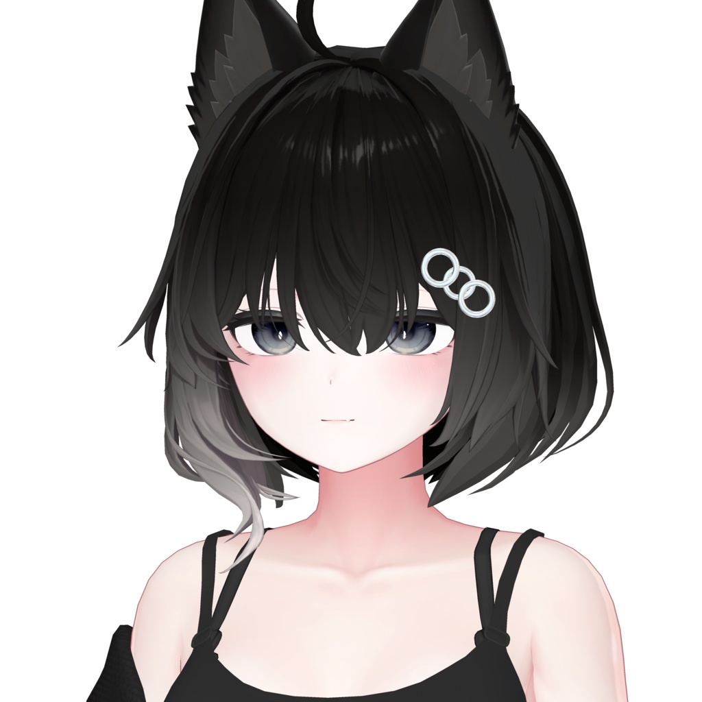 銀円のピン【VRChat対応】