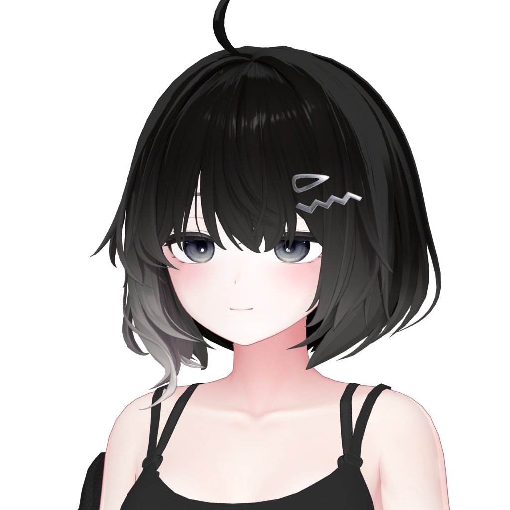 ギザギザヘアピンセット【VRChat対応】