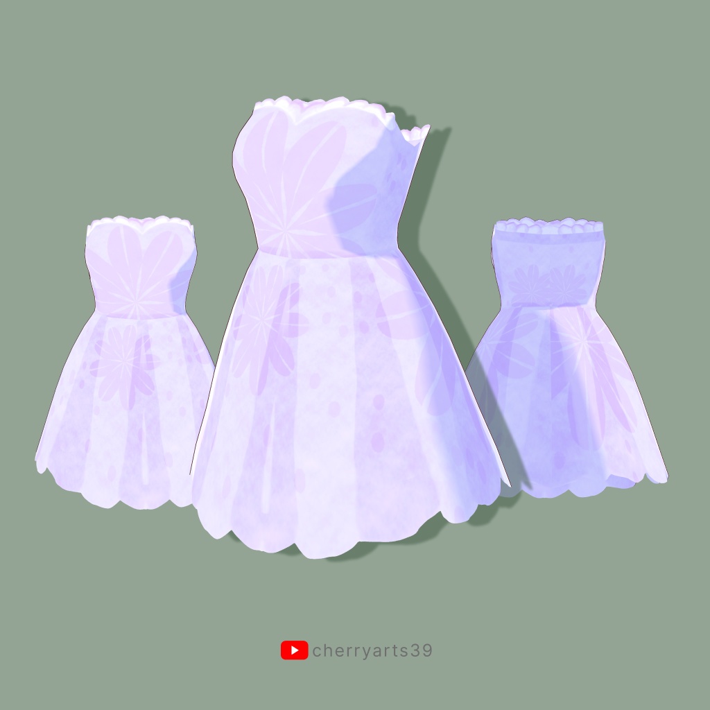 VROID MODEL DRESS - SUNDRESSES