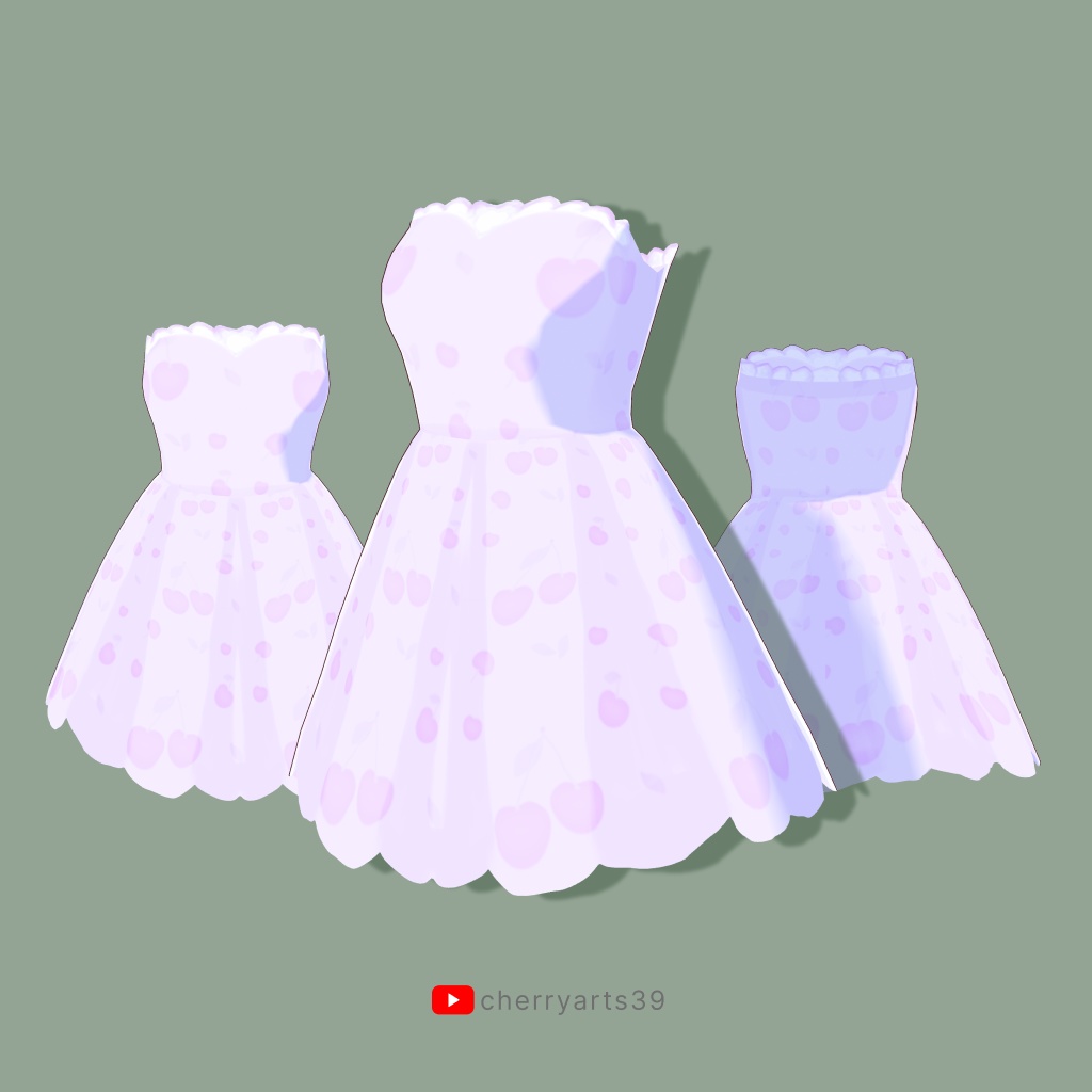VROID MODEL DRESS - SUNDRESSES