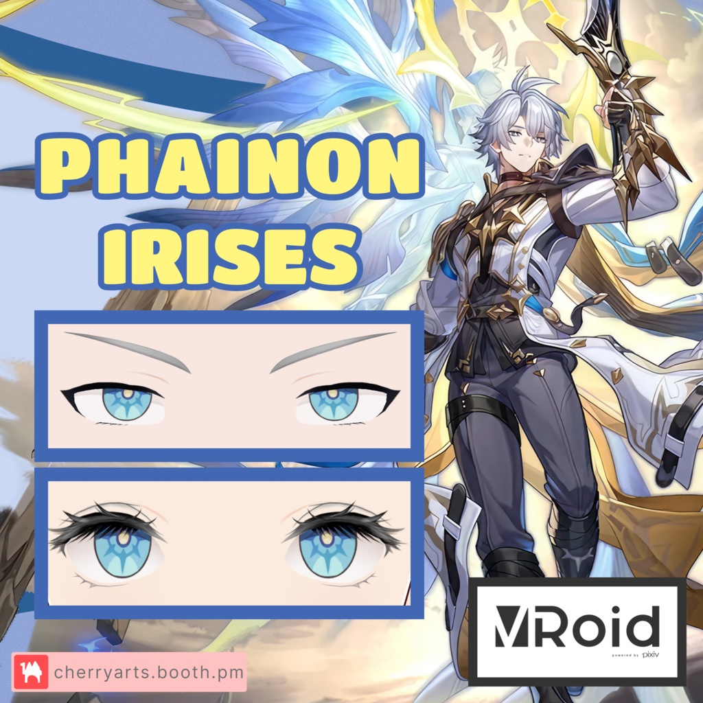 Phainon Irises VROID | Honkai Star Rail VROID | Houkai Star Rail VROID