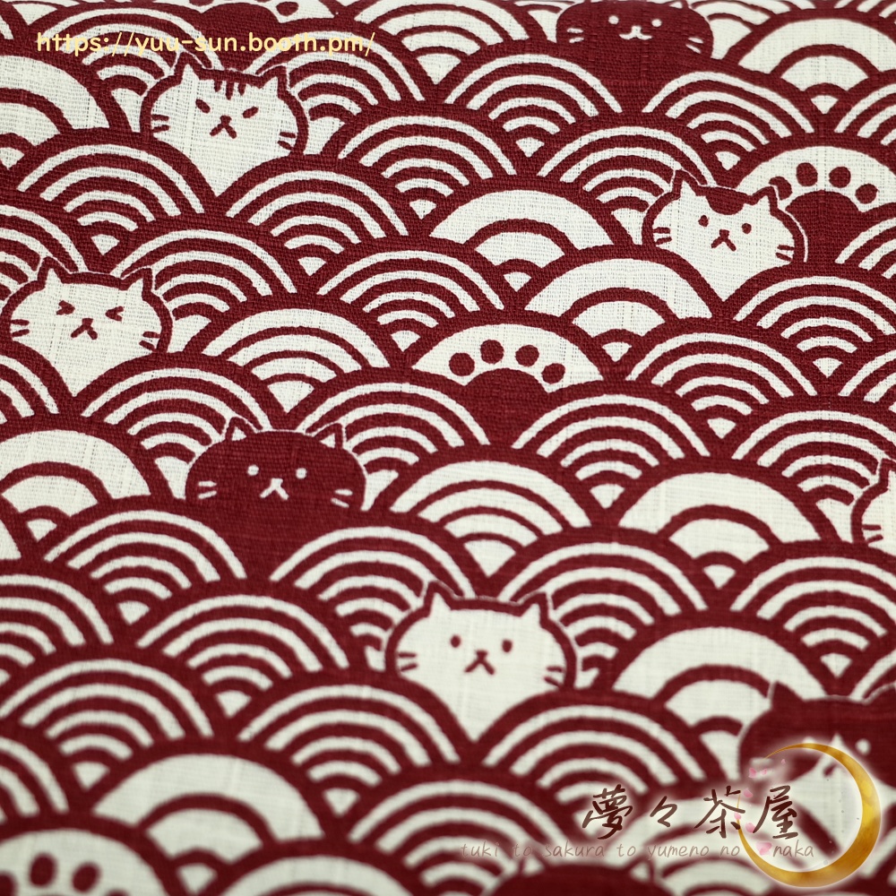 ▼B6判 ねこ書套 和柄ブックカバー