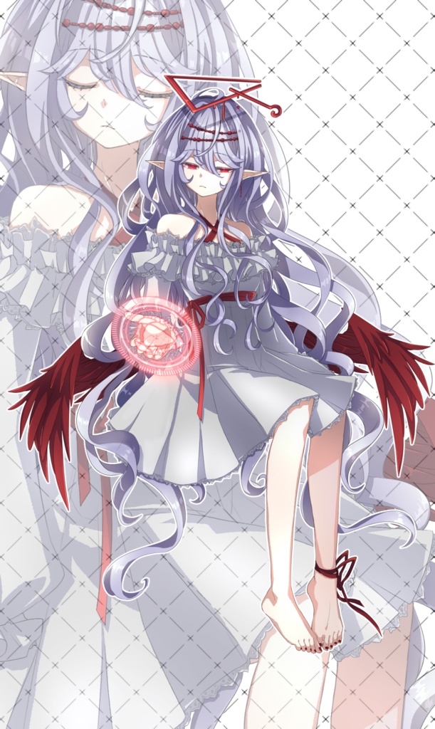 【立ち絵無料配布】トライアングル天使さん【PSDファイル】