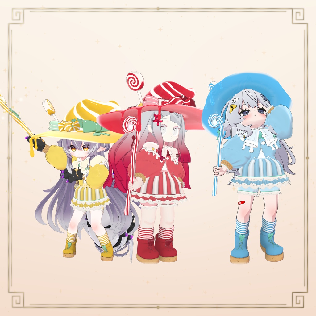 【10/13まで50%OFF】お菓子なウィッチ ♥ Sweets Witch【11アバター対応】【SALE】