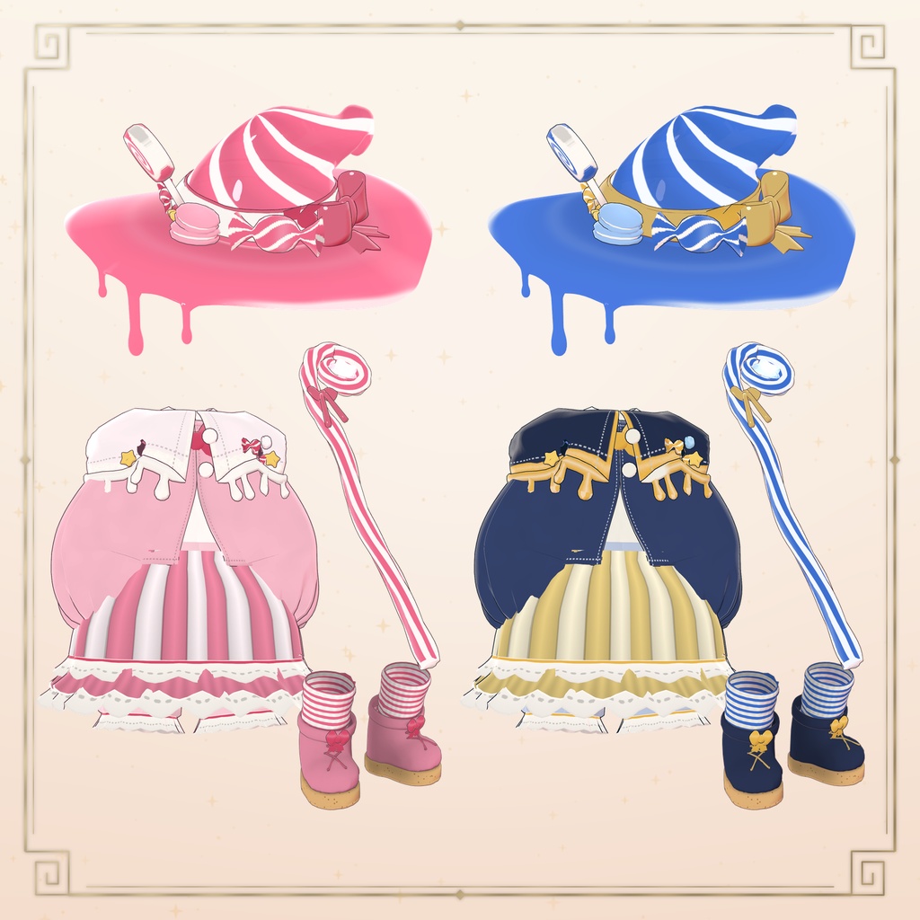【10/13まで50%OFF】お菓子なウィッチ ♥ Sweets Witch【11アバター対応】【SALE】