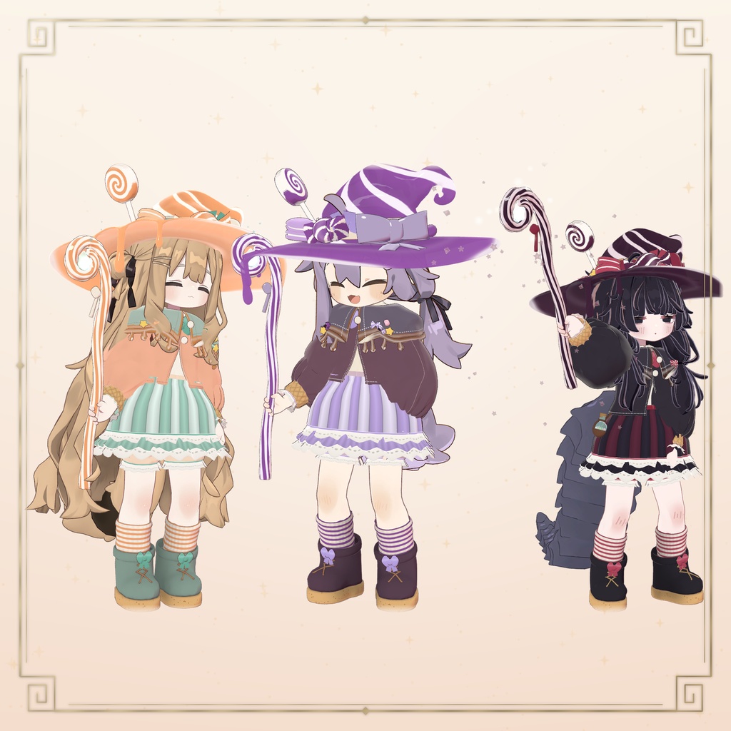 【10/13まで50%OFF】お菓子なウィッチ ♥ Sweets Witch【11アバター対応】【SALE】