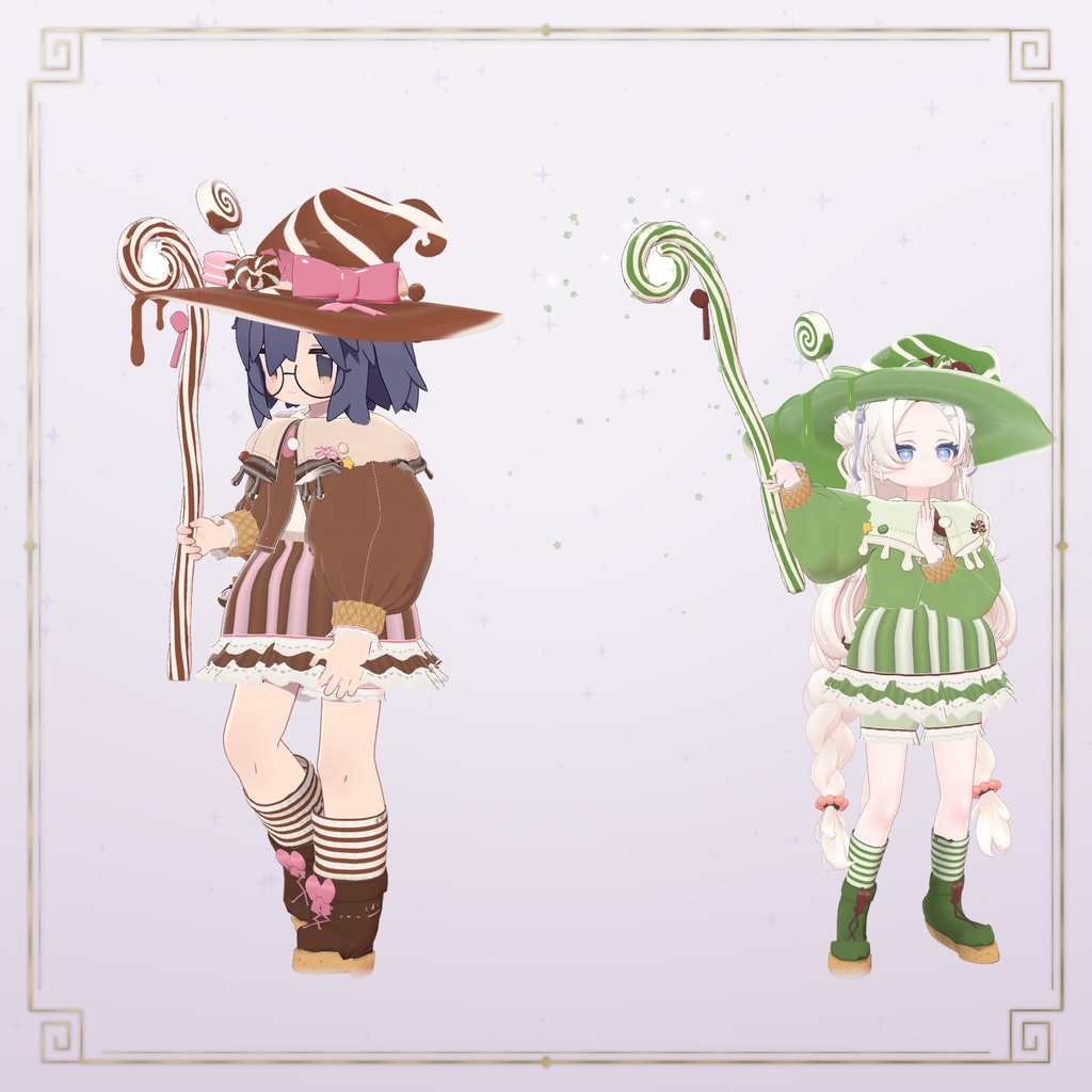 【10/13まで50%OFF】お菓子なウィッチ ♥ Sweets Witch【11アバター対応】【SALE】