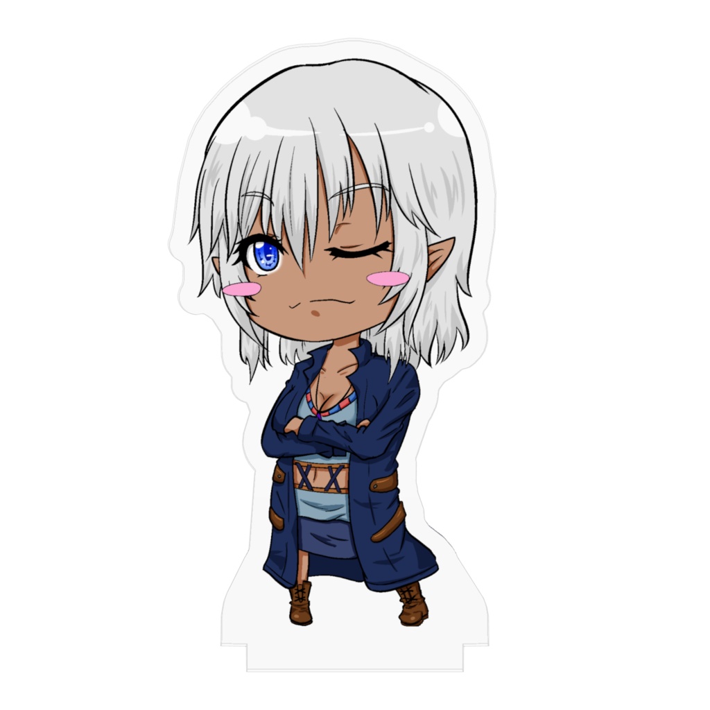 どやぁるか アクリルフィギュア