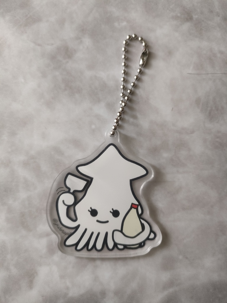 「イカサマヨ」アクリルキーホルダー