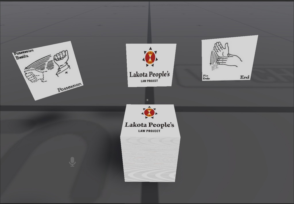 Plains Indiginous Sign Language Deck