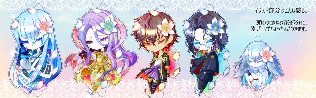 祝祭風首吊り処刑アクリルキーホルダー