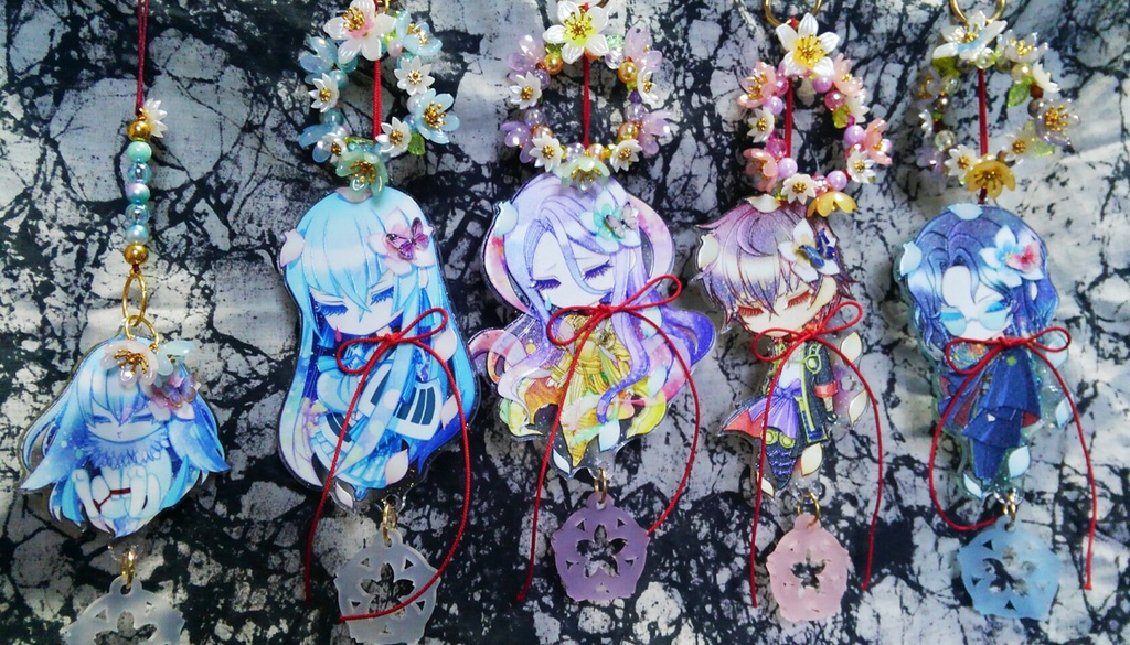 祝祭風首吊り処刑アクリルキーホルダー