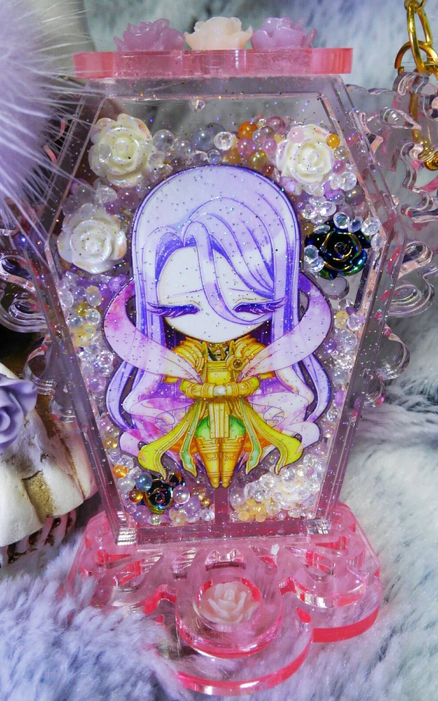 ゆめかわ💛棺桶アクリルキーホルダー