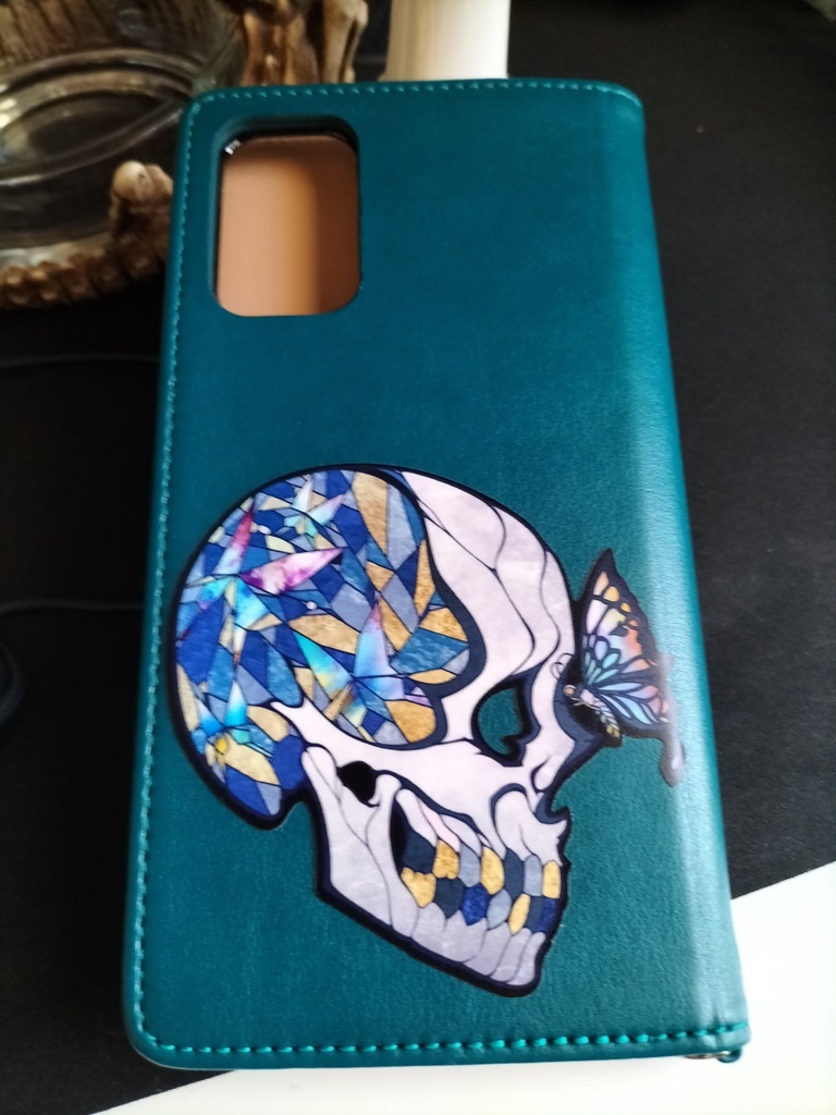 骸骨ステッカー