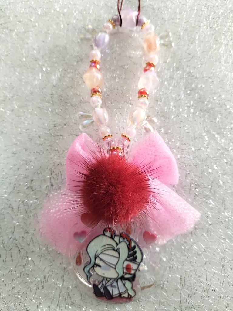 ユーリのうさみみ&みみそぎアクキー