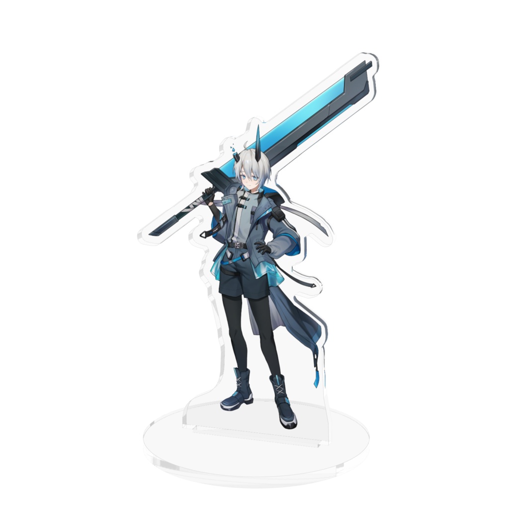 雨乃ナギ誕生日グッズ④　キービジュアル アクリルフィギュア